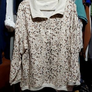 Aerie 3/4 zip shirt sz L